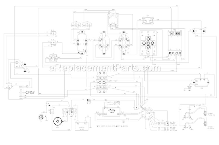Page F Diagram and Parts List for 030338-0  Briggs and Stratton Generator